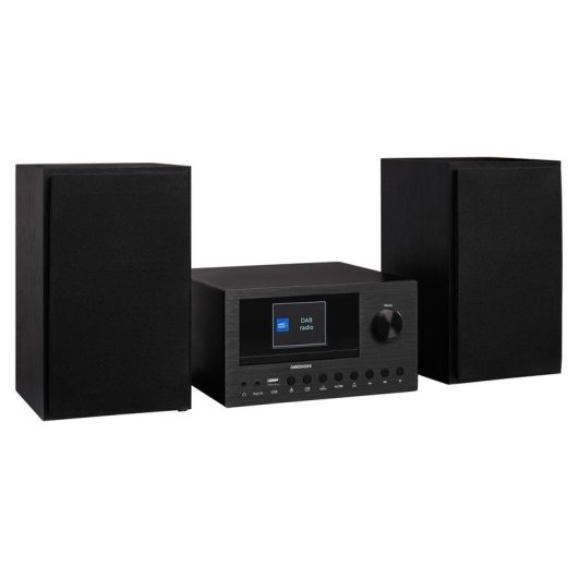 Microchaîne Medion LIFE P85003 30W RMS Bluetooth 5.0 WiFi Radio DAB+ CD