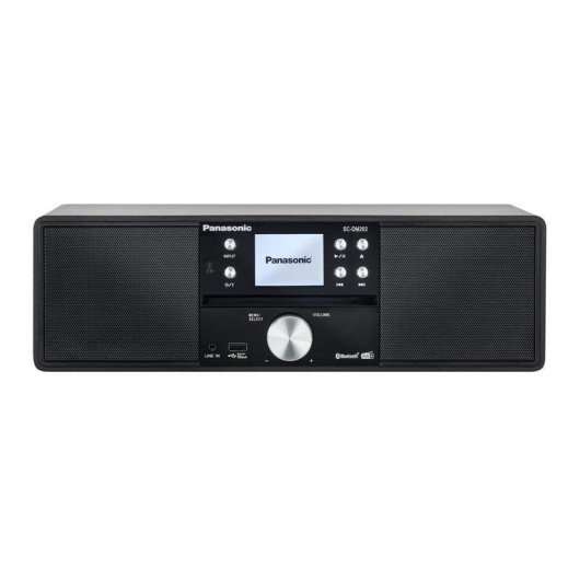 Microset Panasonic SC-DM202EG-K 24W RMS Bluetooth 5.0 DAB+ CD USB