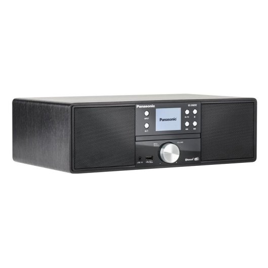 Microanlage Panasonic SC-DM202EG-K 24W RMS Bluetooth DAB+ CD USB