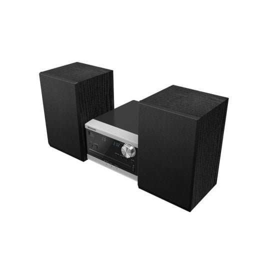 Micro Hi-Fi Panasonic SC-PM272 20W RMS Bluetooth USB Radio CD DAB+ Silver