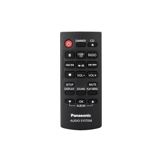 Microset Panasonic SC-PM272 20W RMS Bluetooth CD USB Radio FM/DAB+ Zilver