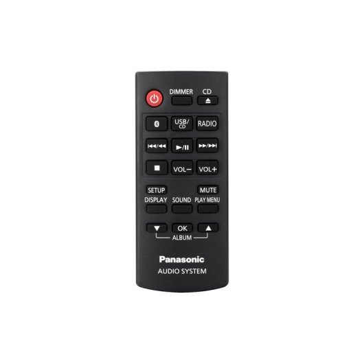 Microset Panasonic SC-PM272 20W RMS Bluetooth CD USB Radio FM/DAB+ Zilver
