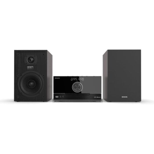 Microcadeia de Som AIWA MSBTU-600 50W RMS Bluetooth USB FM CD Rádio LED