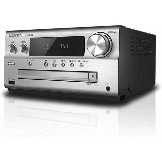 Microset Panasonic SC-PMX94EG-S 120W RMS Bluetooth CD Radio DAB+ USB