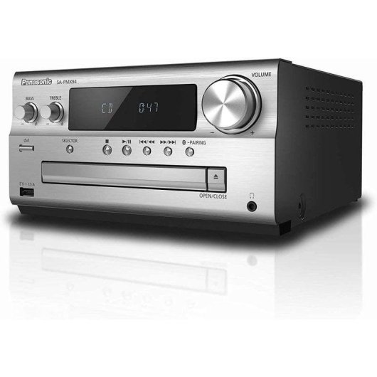 Microcadena Panasonic SC-PMX94EG-S 120W RMS Bluetooth CD Radio DAB+ USB