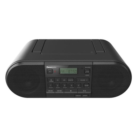 Stereoanlage Panasonic RX-D552 Digital DAB/DAB+ FM CD MP3 Bluetooth 20 W Schwarz