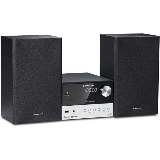 Microcatena Grundig CMS 3000 BT DAB+ 30W RMS Bluetooth CD USB FM DAB+ LED