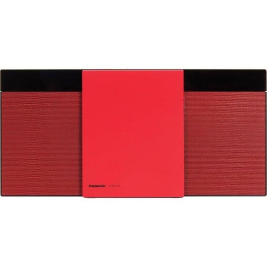 Microset Panasonic SC-HC304 20W RMS Bluetooth DAB+ FM Rood HiFi