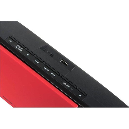 Microset Panasonic SC-HC304 20W RMS Bluetooth DAB+ FM Rood HiFi