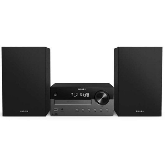 Micro Sistema Audio Philips TAM4505/12 60W RMS Bluetooth DAB+ USB CD FM