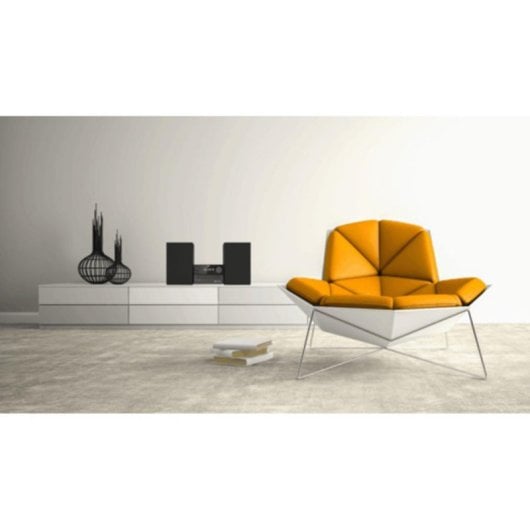 Micro System JVC UX-C25DAB 14W RMS Bluetooth DAB+ FM CD USB Visor LCD Preto