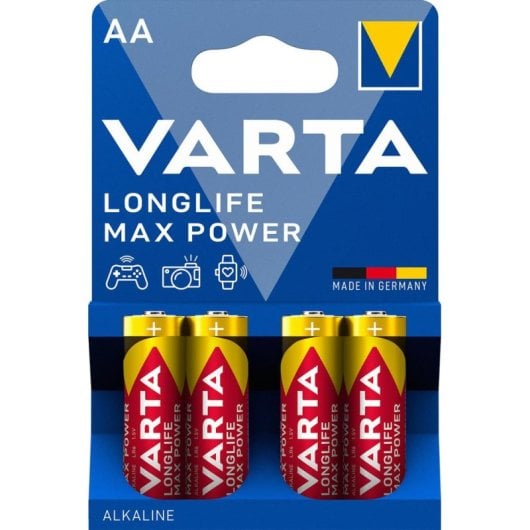 Batterie VARTA 4706/4B AA Alkali 1,5 V 4 Stück Zylinderform Rot Gelb