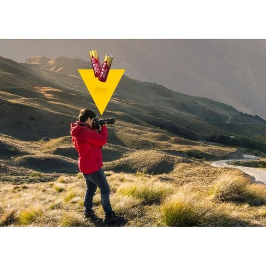 Batterie VARTA 4706/4B AA Alkali 1,5 V 4 Stück Zylinderform Rot Gelb