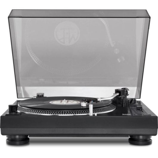 Tornamesa TECHNISAT TechniPlayer LP 300 Direct Drive USB Nero Argento