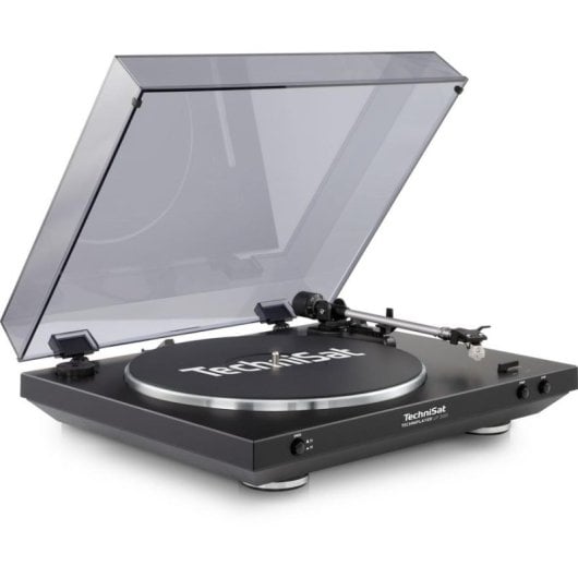 Tornamesa TECHNISAT TechniPlayer LP 200 Tracción a cinghia USB Alluminio 45 RPM
