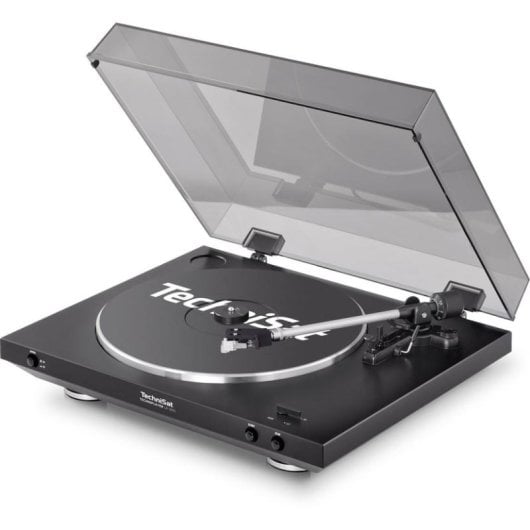 Tornamesa TECHNISAT TechniPlayer LP 200 Tracción a cinghia USB Alluminio 45 RPM