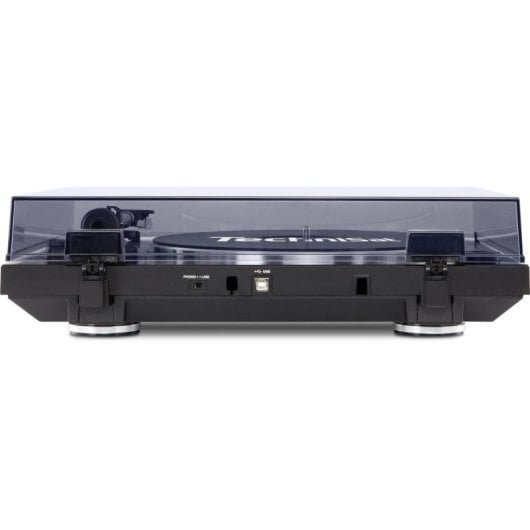 Tornamesa TECHNISAT TechniPlayer LP 200 Tracción a cinghia USB Alluminio 45 RPM