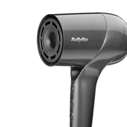 Asciugacapelli BaByliss Titanium Shine D6200DE Ionico 1600W con Diffusore Acciaio