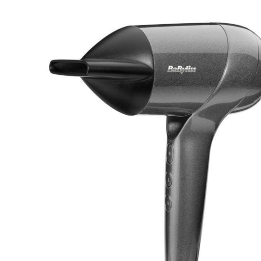 Sèche-cheveux Ionique BaByliss Titanium Shine D6200DE 1600W 3 Températures 3 Vitesses avec Accessoires Acier