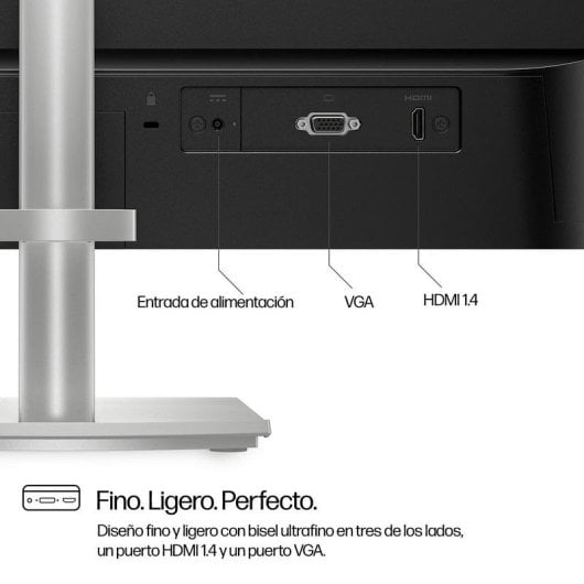 Monitor HP Serie 5 524sh 23,8" FullHD 100Hz IPS Altura Ajustable 5ms