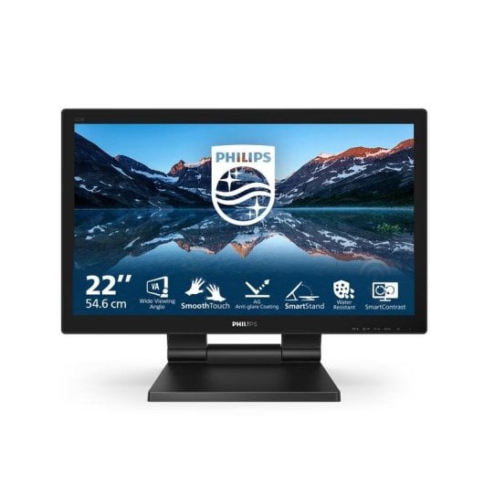 Monitor Philips 222B9TA 21.5" FullHD 60Hz VA Táctil IP65 2ms Altavoces