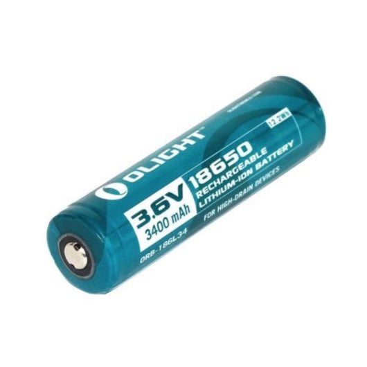 Batteria Olight 18650 3400 mAh Litio-Ione Blu per Torce
