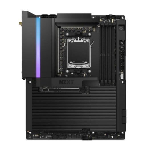 Carte mère NZXT N9 X870E X870E Socket AM5 DDR5 ATX Wi-Fi 7 5GbE RGB