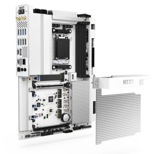 Carte mère NZXT N9 X870E X870E Socket AM5 DDR5 ATX Wi-Fi 7 Bluetooth 5.4 RGB