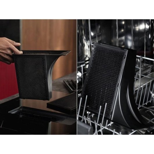 Placa de Indução AEG TH84CB03FB Integrada 80 cm 4 Zonas Função Ponte Stop&Go