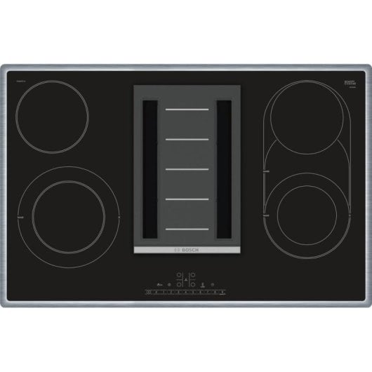 Placa Bosch PKM845F11E indução integrada 4 zonas vidro cerâmica preto