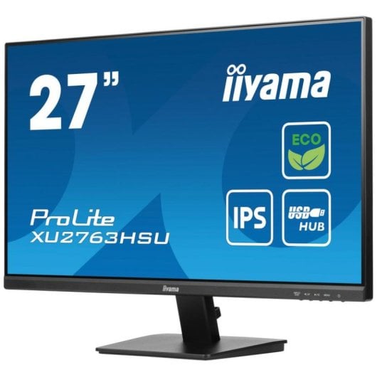 Monitor IIYAMA ProLite XU2763HSU-B1 27" FullHD 100Hz IPS 3ms USB Hub Lautsprecher