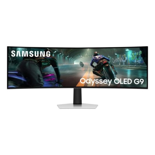 Écran PC Samsung G91SD 49" Dual QHD 144Hz OLED Courbé FreeSync G-SYNC HDR10+