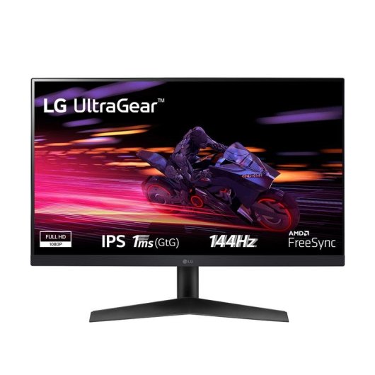 Monitor LG 24GN60R-B.BEU 24'' FullHD 144Hz IPS 1ms FreeSync Premium HDR10