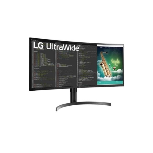 Écran PC LG 35WN75CN-B 35" Quad HD 100Hz VA Courbé FreeSync HDR10 Haut-parleurs