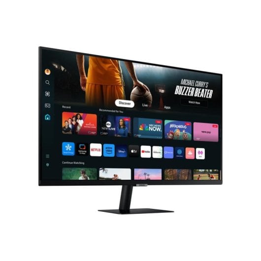 Écran PC Samsung M70D 32" Ultra HD 4K 60Hz VA LED HDR10 Wi-Fi USB-C Haut-parleurs 4 ms