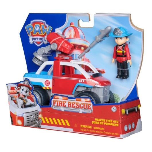 Voiture Spin Master PAW Patrol Ryder Quad de Sauvetage avec Drone et Lanceur