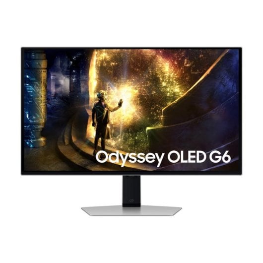 Monitor Samsung G61SD 27" QHD 240Hz OLED 0,03 ms Silver FreeSync G-SYNC HDR10+