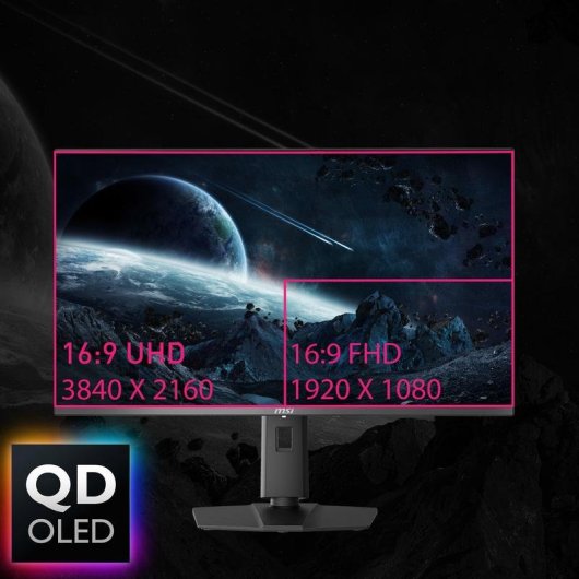 Monitor MSI MPG 321URXDE 31,5" UltraHD 4K 240Hz QD-OLED höhenverstellbar