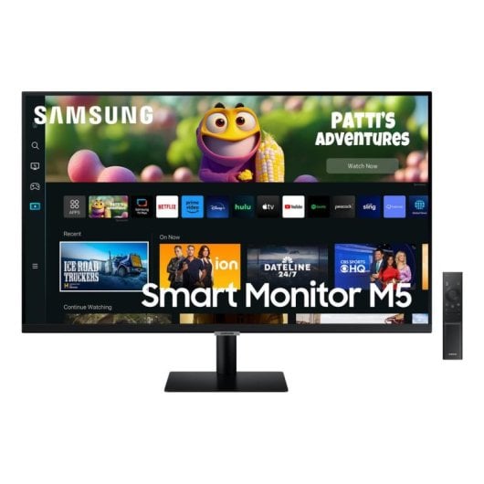 Monitor Samsung M50C 27" FullHD 60Hz VA Flat HDR10 Wi-Fi Tizen Lautsprecher