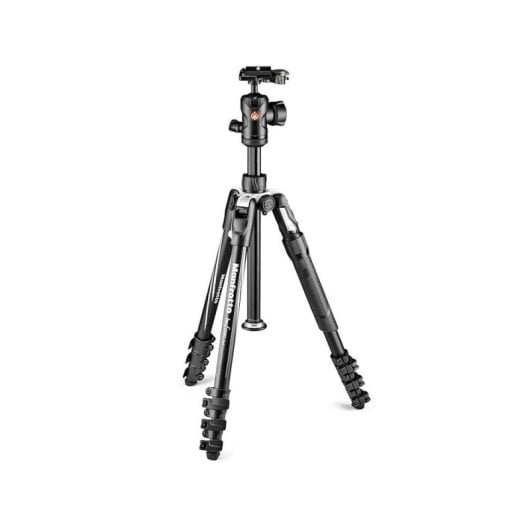Tripé Manfrotto Befree 2N1 Alumínio 3 Seções 151 cm 8 kg Preto/Prata