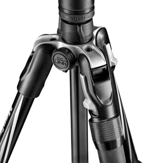 Tripé Manfrotto Befree 2N1 Alumínio 3 Seções 151 cm 8 kg Preto/Prata