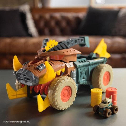 Camião Monster truck Spin Master Megalodon Mad Hog Chomper Mini Jams 1:87 Multicolor