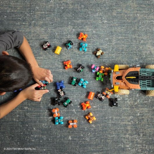 Camião Monster truck Spin Master Megalodon Mad Hog Chomper Mini Jams 1:87 Multicolor