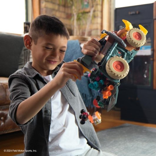 Camião Monster truck Spin Master Megalodon Mad Hog Chomper Mini Jams 1:87 Multicolor