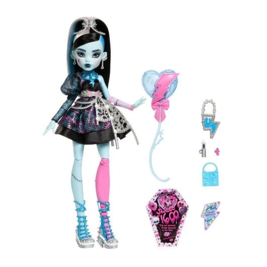 Muñeca fashion Monster High JBG75 multicolor articulada 29 cm