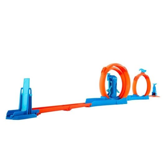 Conjunto de Pista e Veículo Hot Wheels Track Builder JDW39 Multicolor Plástico 1:64