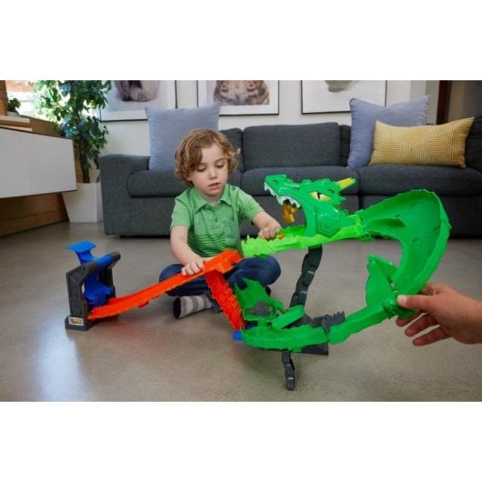 Monster truck Hot Wheels JFR06 conjunto pista camião plástico multicolor