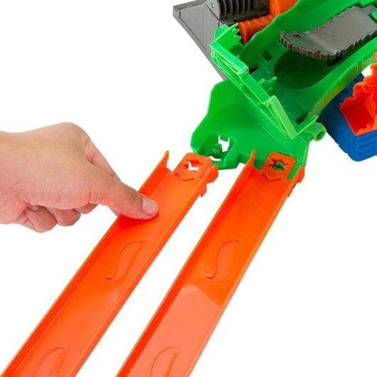 Monster truck Hot Wheels JFR06 conjunto pista camião plástico multicolor