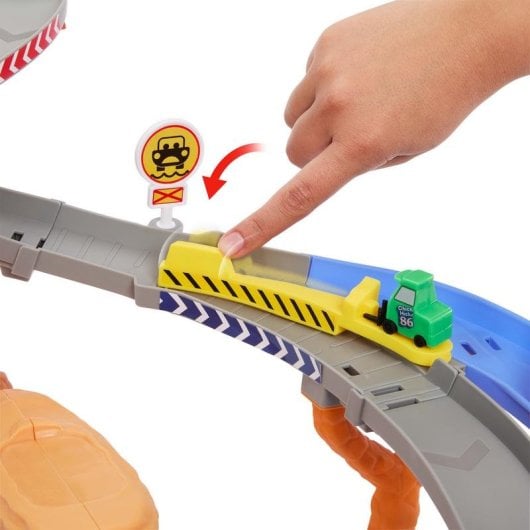 Circuit de voiture Mattel Disney Pixar Cars JFL57 plastique métal multicolore