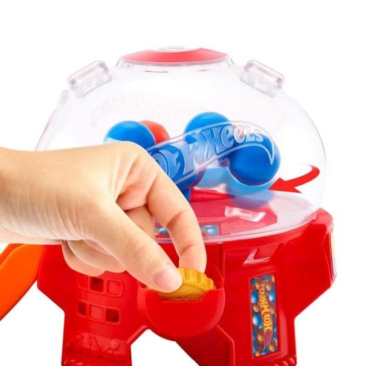 Set de pista y vehículo Hot Wheels City JBM62 multicolor escala 1:64